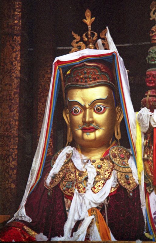 Tibet Lhasa 02 07 Jokhang inside Padmasambhava